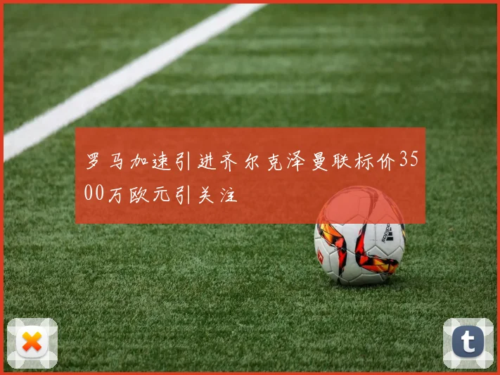 罗马加速引进齐尔克泽曼联标价3500万欧元引关注