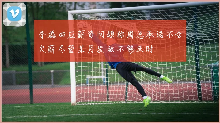 李磊回应薪资问题称周总承诺不会欠薪尽管某月发放不够及时